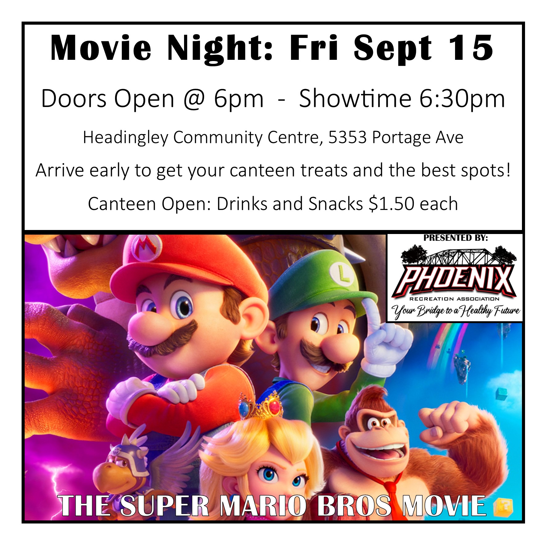 Family Movie Night – Super Mario Bros.