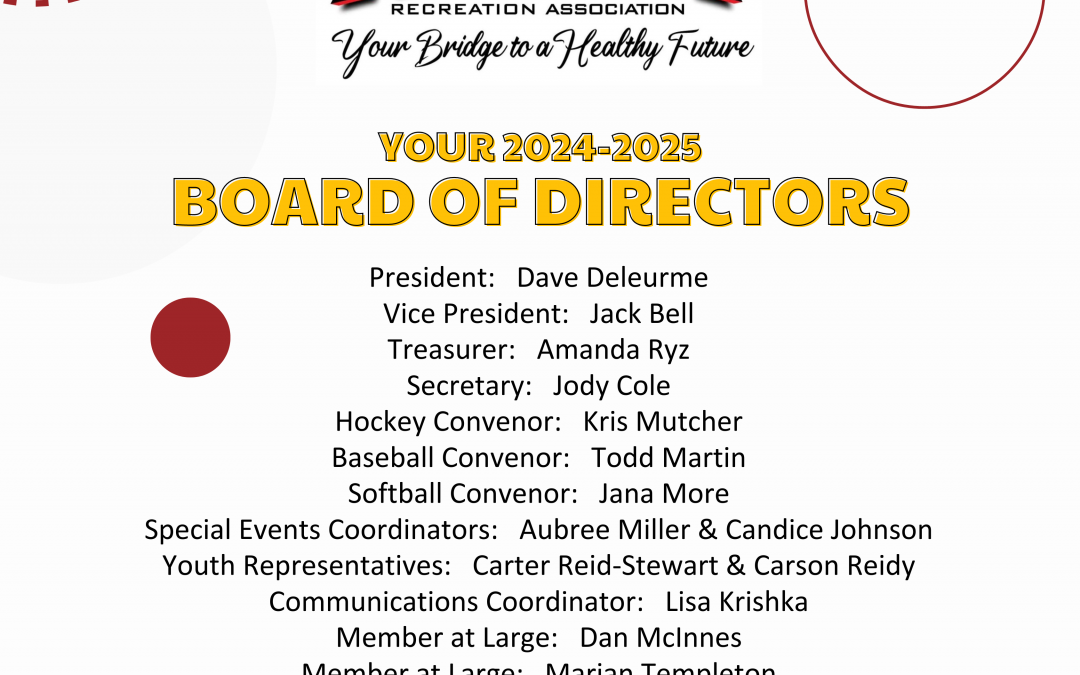 Your NEW PRA 2024-2025 Board of Directors