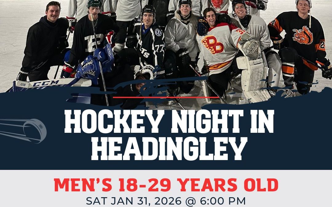 Men’s 18+ Hockey Game