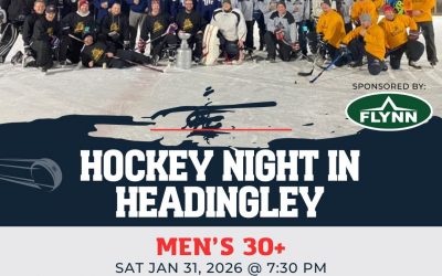 Men’s 30+ Hockey Game
