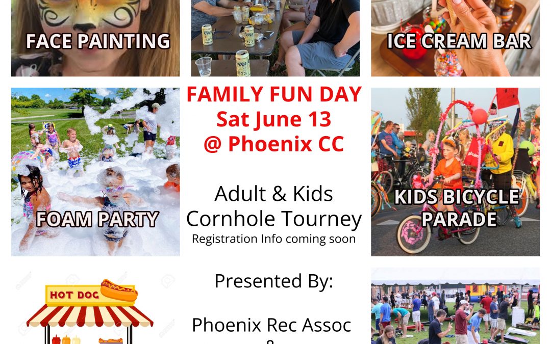 Family Fun Day – Sat June 13